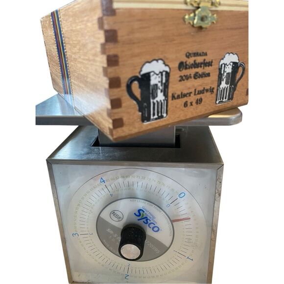 Quesada Oktoberfest 2016 Kaiser Ludwig Empty Cigar Box Storage Collectible - Picture 14 of 14